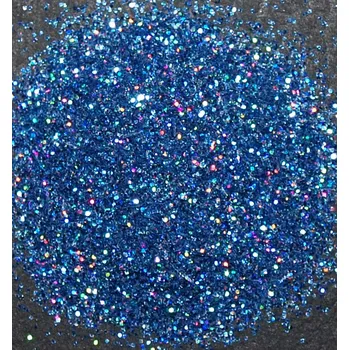 Prach body&nails modrá multi holografická MAXI kelímek