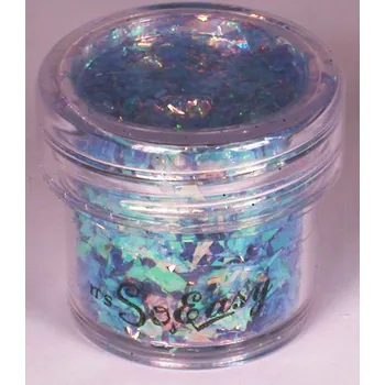 Ozdoby na nehty-Drcená slída nails světle modrá č.614 7g