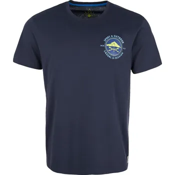 Pánské tričko Pánské triko s krátkým rukávem LOAP BLEY CLM1626 Modré