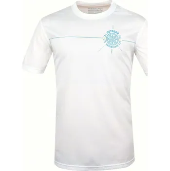 Pánské tričko Pánské triko s krátkým rukávem LOAP BLEY CLM1626 Bílé