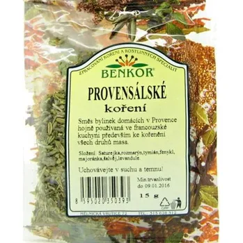 Koření Benkor Provensálské koření 15 g