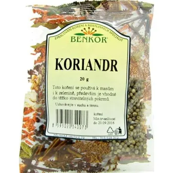 Koření BENKOR Koriandr celý