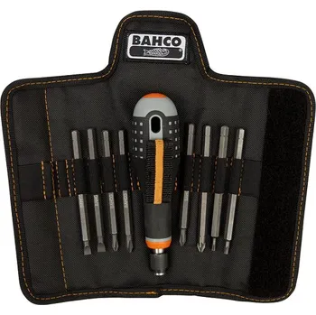 Ráčna Ráčnový šroub.se sadou vyměn.dříků BAHCO BE-8573