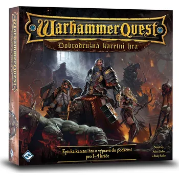 Desková hra Recenze Fantasy Flight Games Warhammer Quest: Dobrodružná karetní hra