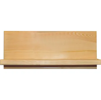 police PK150 dřevěná police z masivní borovice Drewmax (Kvalitní nábytek z borovicového masivu)