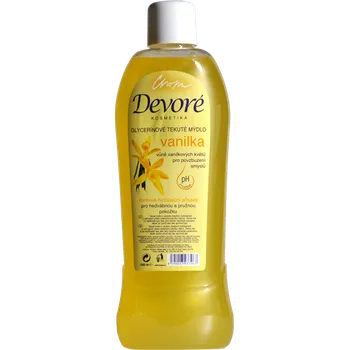 Mýdlo Chopa devoré tekuté mýdlo vanilka žluté 1,5l