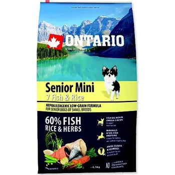 Krmivo pro psa Ontario Senior Mini Fish/Rice