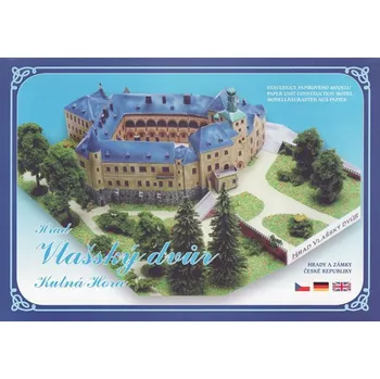 Hrad Vlašský Dvůr Kutná Hora - Stavebnice papírového modelu Papírový model Hrad Vlašský Dvůr Kutná Hora - Stavebnice papírového modelu