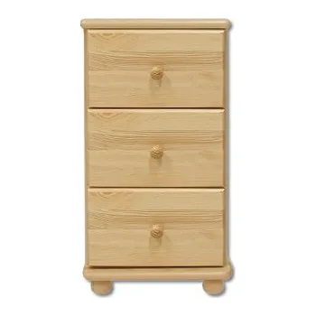 Komoda KD108 dřevěná komoda z masivní borovice Drewmax (Kvalitní nábytek z borovicového masivu)