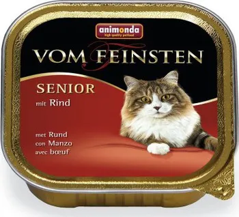 Krmivo pro kočku Animonda Vom Feinsten Senior Cat hovězí 100 g