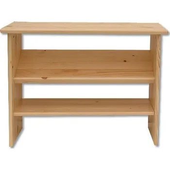 Botník SB130 dřevěný botník masiv borovice Drewmax (Kvalitní nábytek z borovicového masivu)