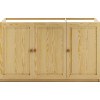 Kuchyňská linka KW111 dřevěná skříňka z masivní borovice Drewmax (Kvalitní nábytek z borovicového masivu)