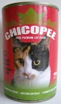 Chicopee konzerva pro kočky hovězí 400 g