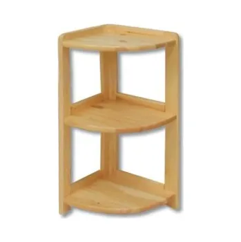 Knihovna RG135 dřevěný regál z masivní borovice Drewmax (Kvalitní nábytek z borovicového masivu)