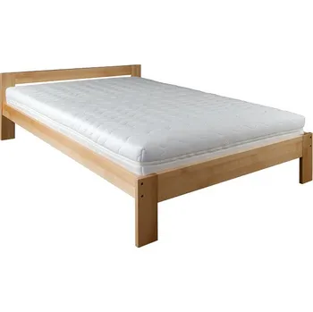 Postel LK194-120 dřevěná postel masiv buk Drewmax (Kvalitní nábytek z bukového masivu)