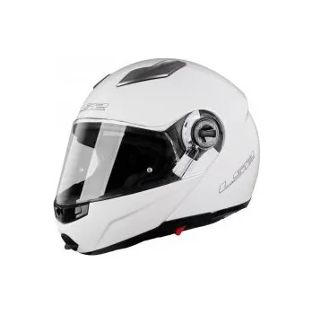 Helma na motorku LS2 Easy FF370 bílá