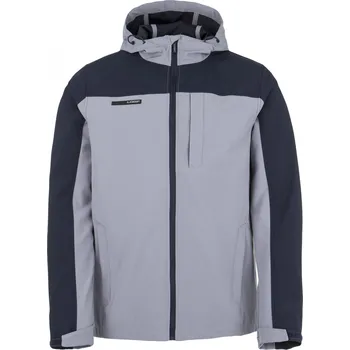 Pánská softshellová bunda Loap Lesik šedá