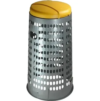 Odpadkový koš Stojan na odpadkové pytle žlutý (Stojan na odpadkové pytle 110 L žlutý)