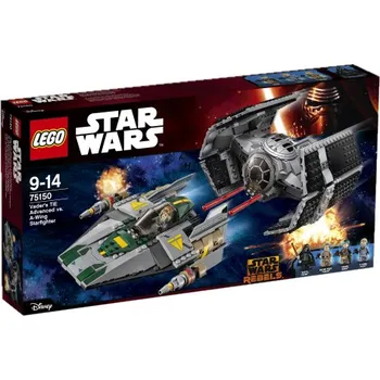 Stavebnice LEGO LEGO 75150 Star Wars Vader's TIE Advanced vs. A-Wing Starfighter