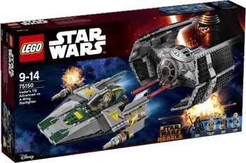 Stavebnice LEGO LEGO 75150 Star Wars Vader's TIE Advanced vs. A-Wing Starfighter