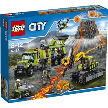 LEGO 60124 City sopečná základna průzkumníků Stavebnice LEGO LEGO 60124 City sopečná základna průzkumníků