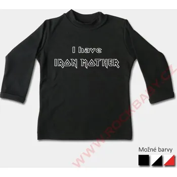 Chlapecké tričko Dětské tričko dlouhý rukáv - Iron mother TD-13