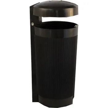 Odpadkový koš Odpadkový koš PRIMA LINEA 50 l černý (Odpadkový koš PRIMA LINEA 50 l černý)