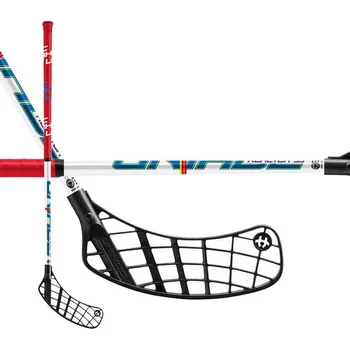 Florbalová hůl Unihoc Volcano Reactor 35 Junior 75cm (=85 cm) levá kulatá (levá ruka dole)