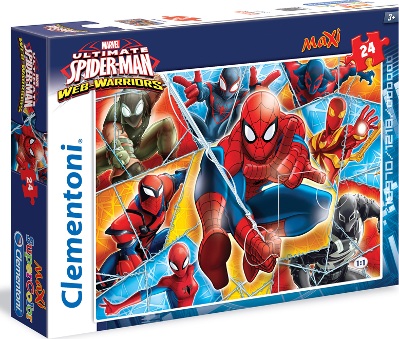 Clementoni Maxi Spider-man Bojovníci 24 dílků od 115 Kč - Zbozi.cz