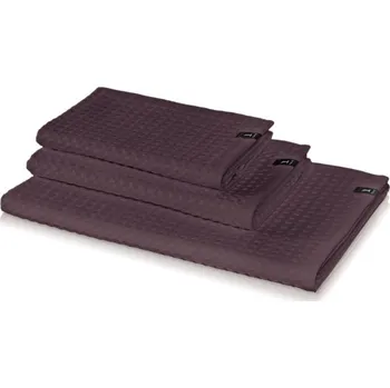 Ručník Möve Piquée ručník s waflovým vzorem 40x70 cm šedý