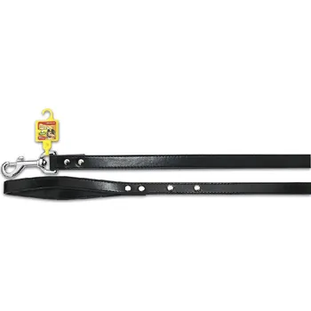 Vodítko pro psa MARWEL vodítko M černé vzor stones 1,5 x 120 cm