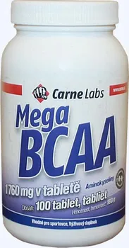 Aminokyselina Carne Labs Mega BCAA amino 100 tablet