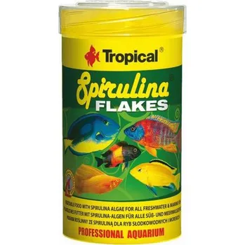 Krmivo pro rybičky TROPICAL Spirulina Flakes 100ml