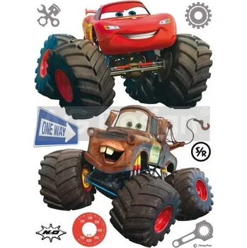 Samolepící dekorace Samolepicí dekorace Cars monster track AGF1765 (65 x 85 cm) AG Design