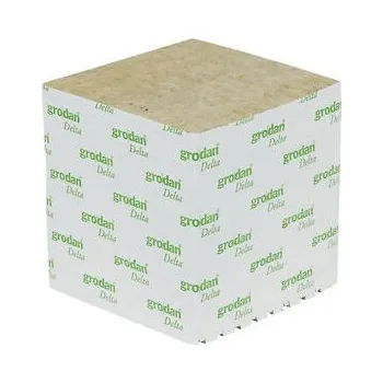 Substrát Grodan pěstební kostka velká 100x100x65 mm, bez díry Kusů: 216ks box