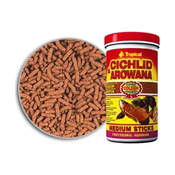 Krmivo pro rybičky TROPICAL Cichlid/Arowana Medium 250ml