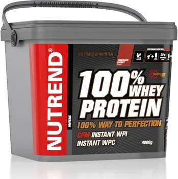 Nutrend 100% Whey Protein 4000 g, čokoláda/kakao