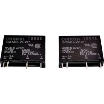 Vývojová deska Omron SSR relé 5V DC s výstupem 240V AC 2A G3MB-202P