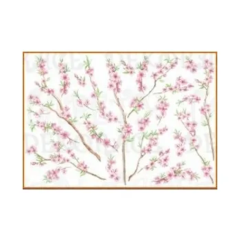 Samolepící dekorace Samolepicí dekorace na zeď 70x100cm Crearreda Peach branches 57101