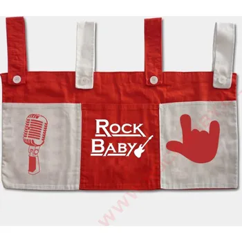 Mikrofon Kapsář na postýlku - Mikrofon, paroháč (červený) KAP60-03