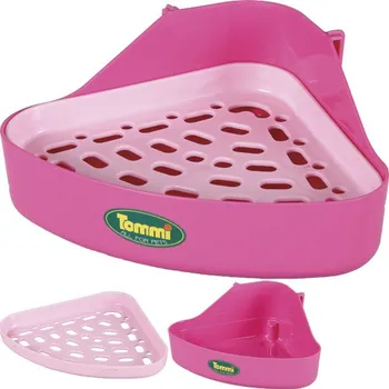 WC pro fretku s plastovým roštem 18 x 18 x 24,5 cm