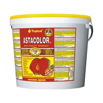 Krmivo pro rybičky TROPICAL Astacolor 11l vědro