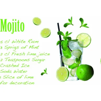 Samolepící dekorace Samolepicí dekorace na stěnu 70x100cm Freestyle Mojito 17708