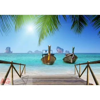 Fototapeta Papírová fototapeta molo FT1315 / Papírové fototapety 4 dílné na zeď FTS1315 AG Design (360 x 254 cm)