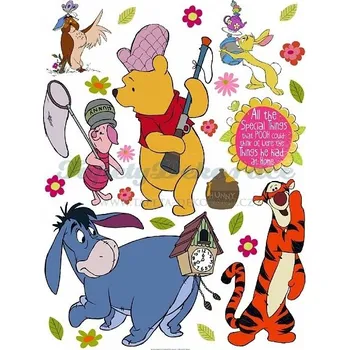 Samolepící dekorace Samolepicí dekorace Disney Medvídek Pú4 AGF00881 (65 x 85 cm) AG Design