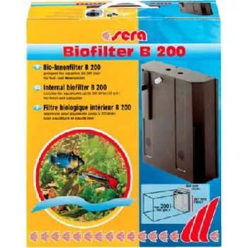 Akvarijní filtr sera bio filtrační komplet B 200 - ponorný 500 l/h