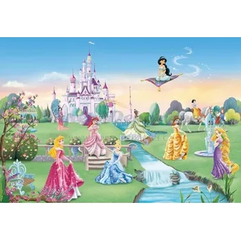 Fototapeta Fototapeta 8 dílná Disney Princezny 8-414/ Fototapety Komar pro děti (368 x 254cm)