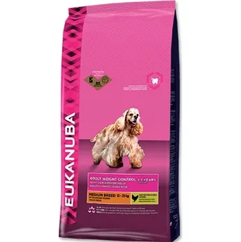 Krmivo pro psa Eukanuba Adult Medium Weight Control