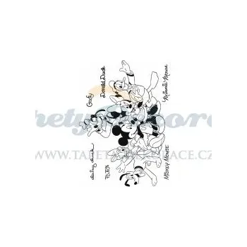 Samolepící dekorace Samolepicí dekorace Mickey mouse velour AGF00876 (65 x 85 cm) AG Design