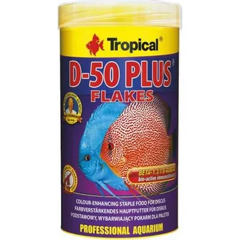 Krmivo pro rybičky TROPICAL D-50 Plus 250ml